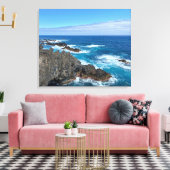 Rotsen in zee canvas afdruk (Insitu (Woonkamer))