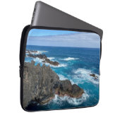 Rotsen in zee laptop sleeve (Voorkant Rechts)