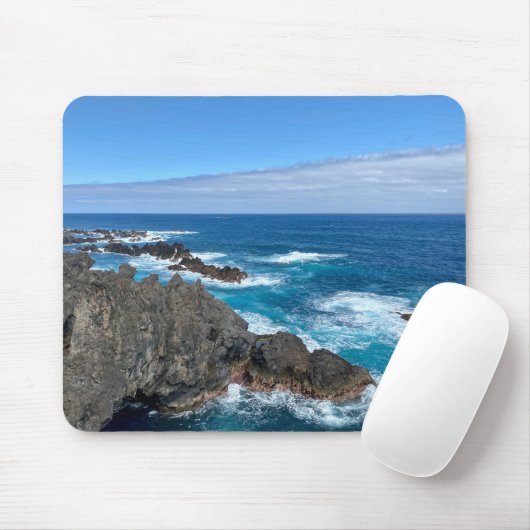 Rotsen in zee muismat (Met muis)