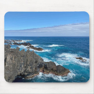 Rotsen in zee muismat