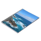 Rotsen in zee notitieboek (Linkerzijde)