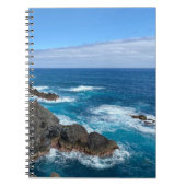 Rotsen in zee notitieboek (Voorkant)