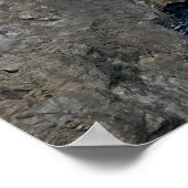 Rotsen in zee poster (Hoek)