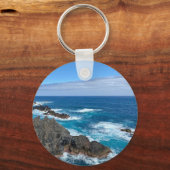 Rotsen in zee sleutelhanger (Achterkant)