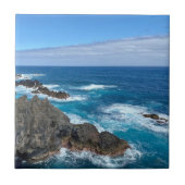 Rotsen in zee tegeltje (Voorkant)