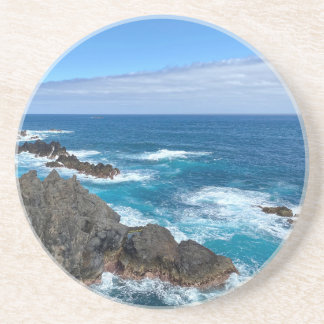 Rotsen in zee zandsteen onderzetter