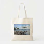rotsen langs de Maine kust Tote Bag (Voorkant)