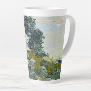 Rotsen met Eikenboom, Van Gogh Olie Schilderij Latte Mok