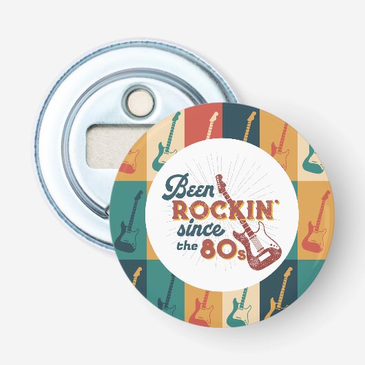 Rotsen sinds aanpasbare flesopener button flesopener (Voorkant)