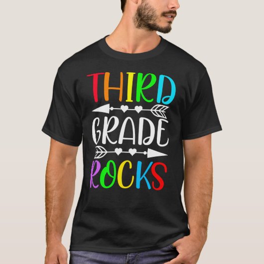 rotsen van de derde klasse t-shirt (Voorkant)