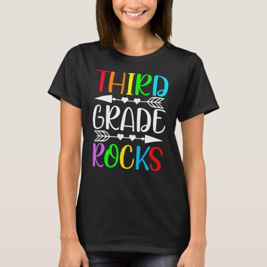 rotsen van de derde klasse t-shirt (Voorkant)