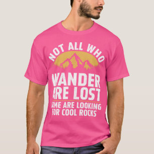 Rotsen Verzamelkunst voor Rotsenverzamelaar T-shirt