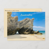 Rotsformatie in Zuid-Australië Briefkaart (Voorkant / Achterkant)