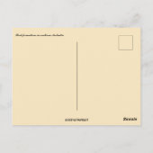 Rotsformatie in Zuid-Australië Briefkaart (Achterkant)