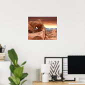 Rotsformaties, Valley of Fire State Park, Nevada Poster (Thuiskantoor)
