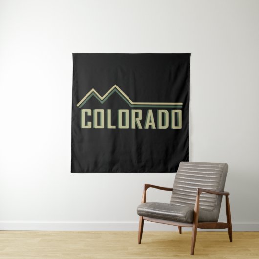 Rotsgebergte Colorado Wandkleed (In situ)