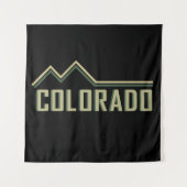 Rotsgebergte Colorado Wandkleed (Voorkant)