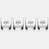 Rotsglazen Set — Donker Whisky Glas (Achterkant)