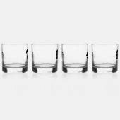 Rotsglazen Set — Donker Whisky Glas (Rechts)