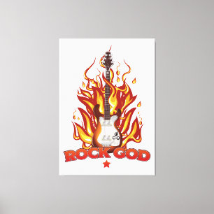 Rotsgod Canvas Afdruk