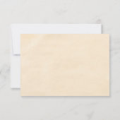 Rotsieke Houten Bergschets Huwelijk RSVP Kaartje (Achterkant)