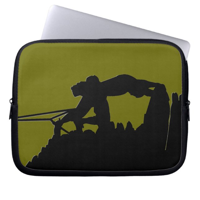 Rotskiehoes Laptop Sleeve (Voorkant)