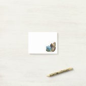 Rotsklimavontuur voor bergbeklimmers post-it® notes (Op bureau)