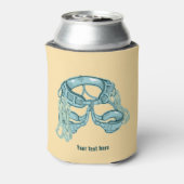 Rotsklimharnas met snelle trekkingen blikjeskoeler (Blikje Achterkant)