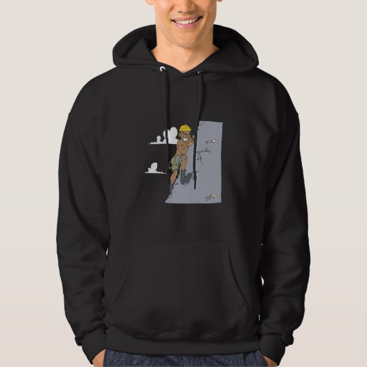 Rotsklimmen 8 hoodie (Voorkant)