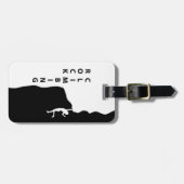 Rotsklimmen Bagagelabel (Voorkant horizontaal)