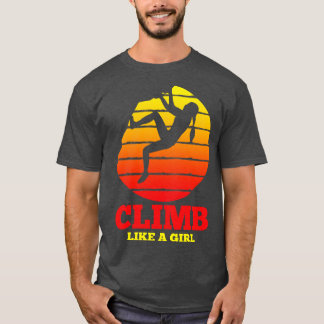 Rotsklimmen Bouldering Climber Vintage 2 T-shirt