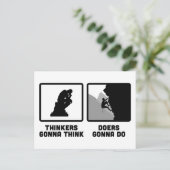 Rotsklimmen Briefkaart (Staand voorkant)