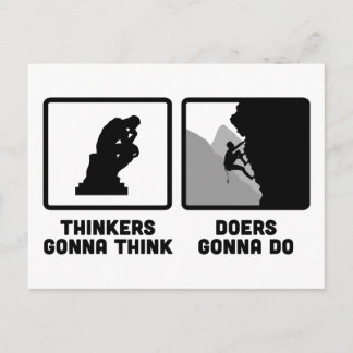 Rotsklimmen Briefkaart