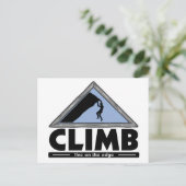 Rotsklimmen Briefkaart (Staand voorkant)