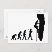 Rotsklimmen Briefkaart (Voorkant / Achterkant)