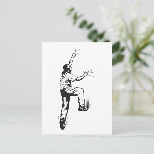 Rotsklimmen Briefkaart (Staand voorkant)