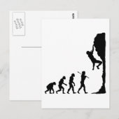 Rotsklimmen Briefkaart (Voorkant / Achterkant)