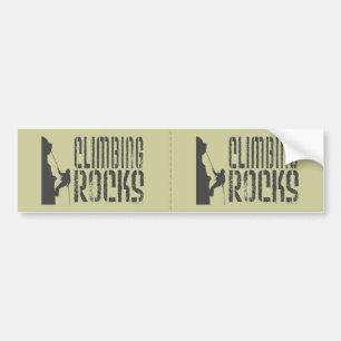 Rotsklimmen Bumpersticker