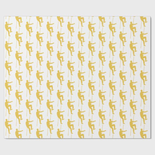 Rotsklimmen Cadeaupapier (Vlak)