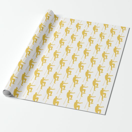 Rotsklimmen Cadeaupapier (Uitgerold)