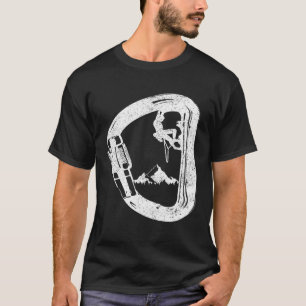 Rotsklimmen Carabiner Mountaineer T-shirt