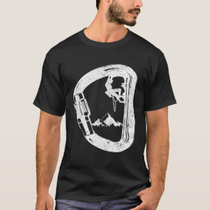 Rotsklimmen Carabiner Mountaineer T-shirt