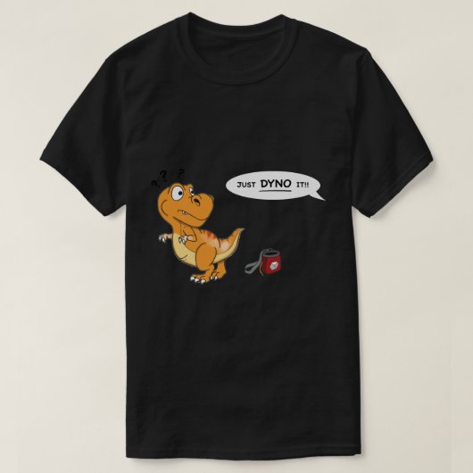 Rotsklimmen Dino Dyno Classic T-Shirt (Design voorkant)