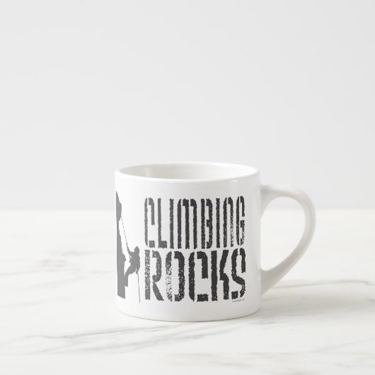 Rotsklimmen Espresso Kop (Rechts)