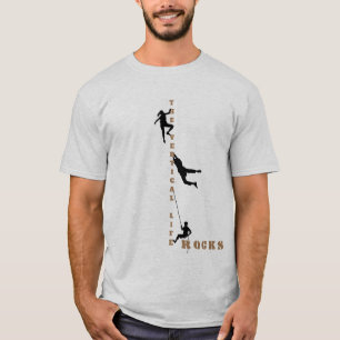 Rotsklimmen - Het Verticale Leven Rokt! T-shirt