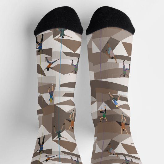 Rotsklimmen in Browns Crew Sokken (Top)