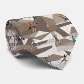 Rotsklimmen in Browns Stropdas (Opgerold)