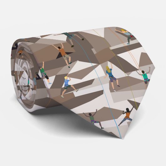 Rotsklimmen in Browns Stropdas (Opgerold)