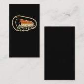 Rotsklimmen in de buitenlucht, Carabiner Mountain, Visitekaartje (Voorkant / Achterkant)