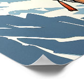 Rotsklimmen in de Zwitserse Alpen Afdrukken Poster (Hoek)